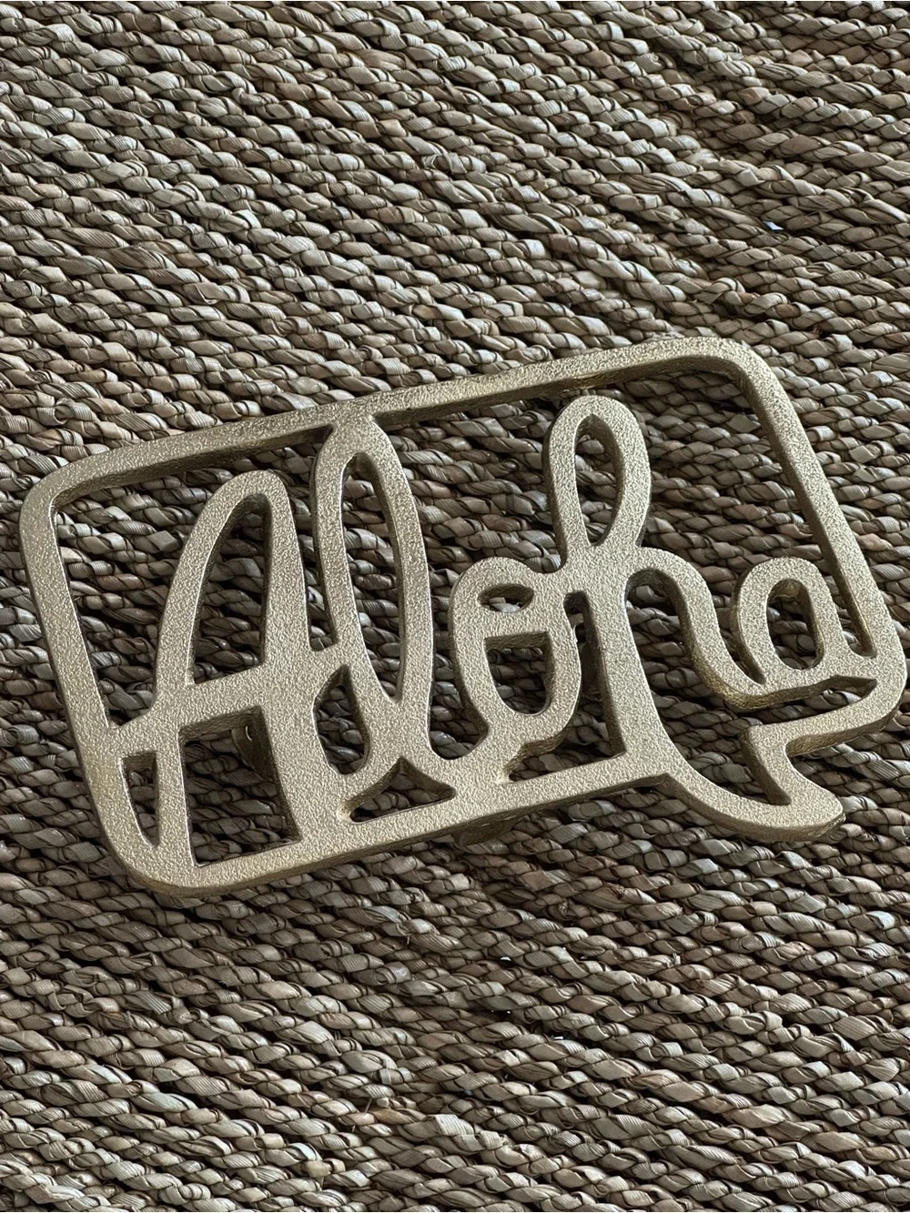 'Aloha' Wall Plaque